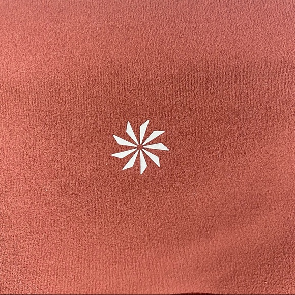 Athleta XS Salmon Capri Leggings Pants - Picture 7 of 8